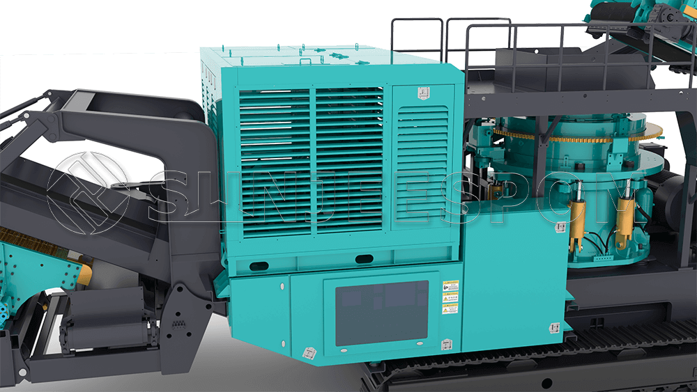 Track-mounted Cone Crusher