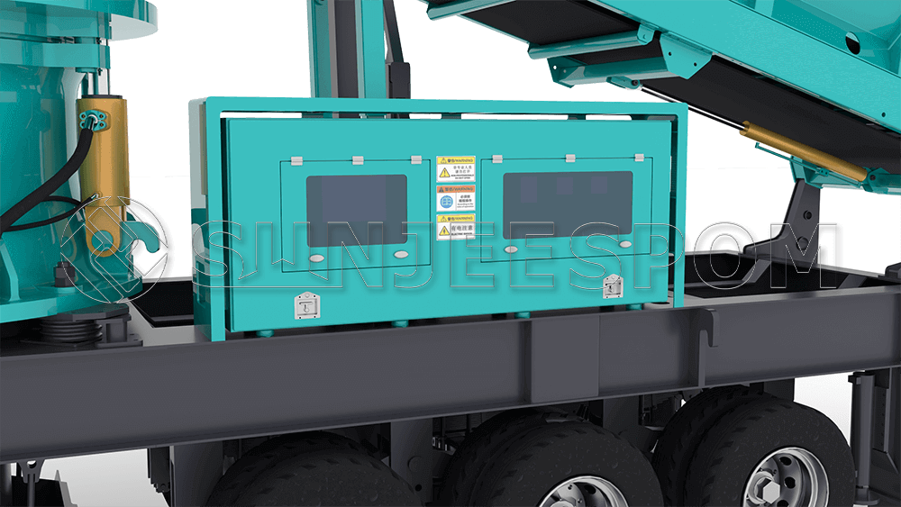 Wheel-mounted Cone Crusher