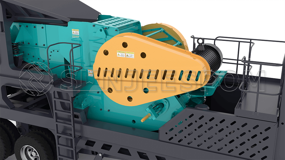 Wheel-mounted Jaw Crusher