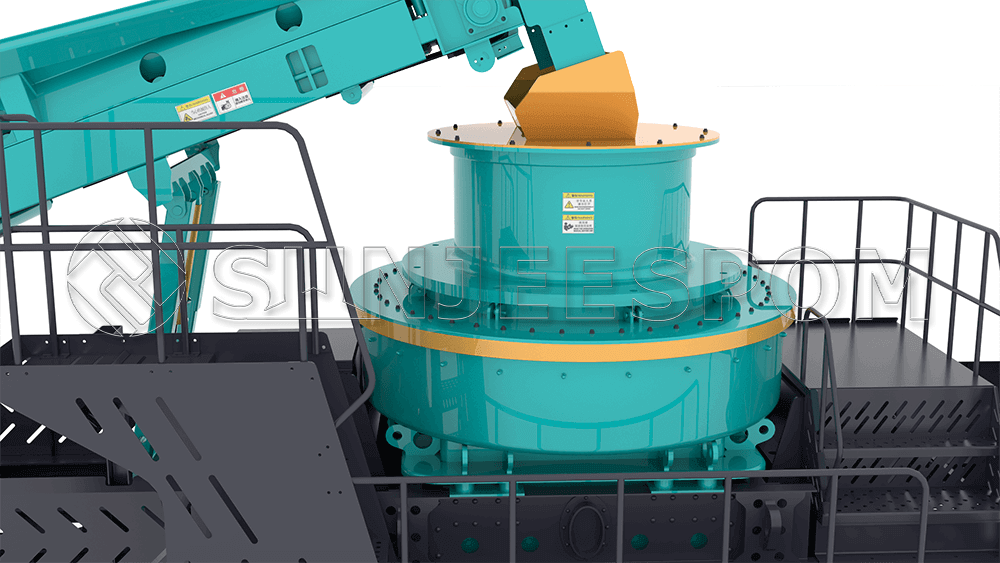 Whee-mounted Sand-making plant