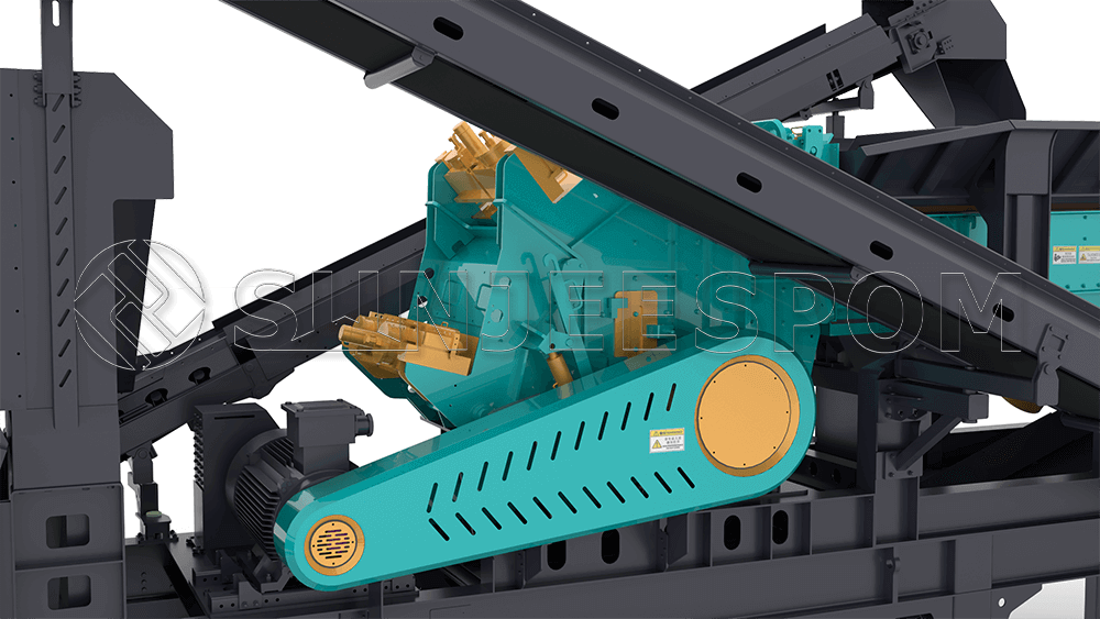 Wheel-mounted 3-in-1 Crusher Plant