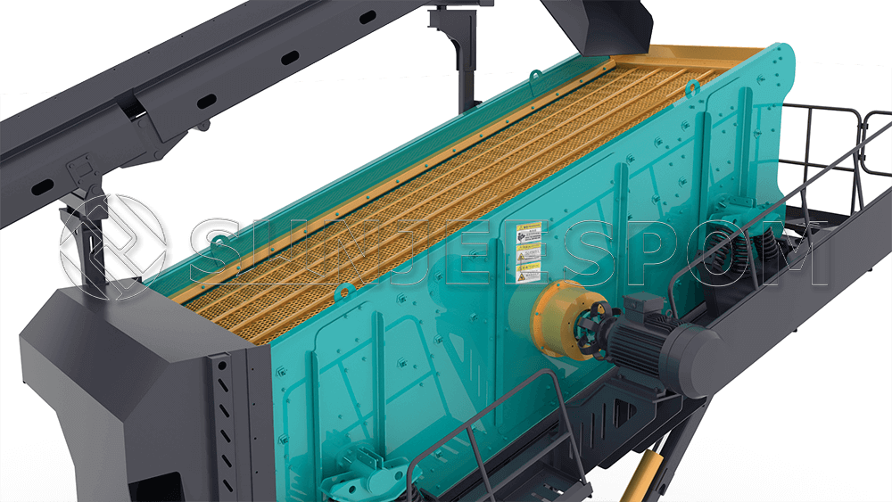 Wheel-mounted 3-in-1 Crusher Plant