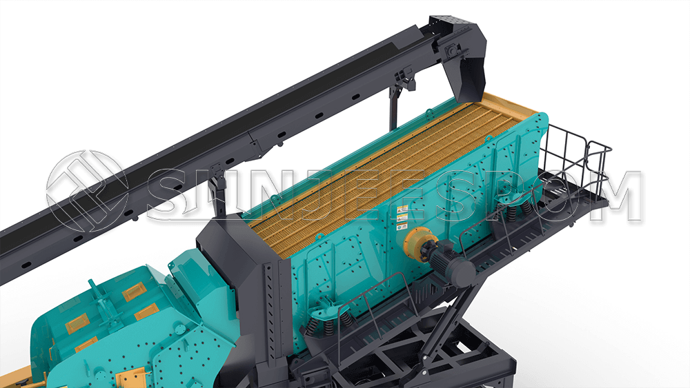 Wheel-Mounted 4-in-1 Crusher Plant