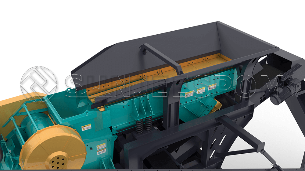 Wheel-Mounted 4-in-1 Crusher Plant