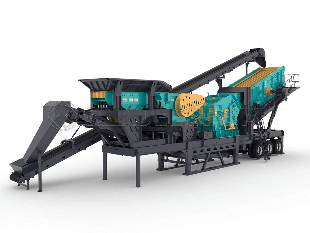 Wheel-Mounted 4-in-1 Crusher Plant
