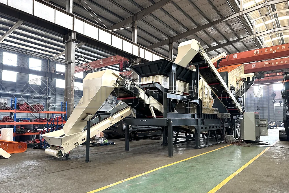 Wheel-Mounted Portable Crusher
