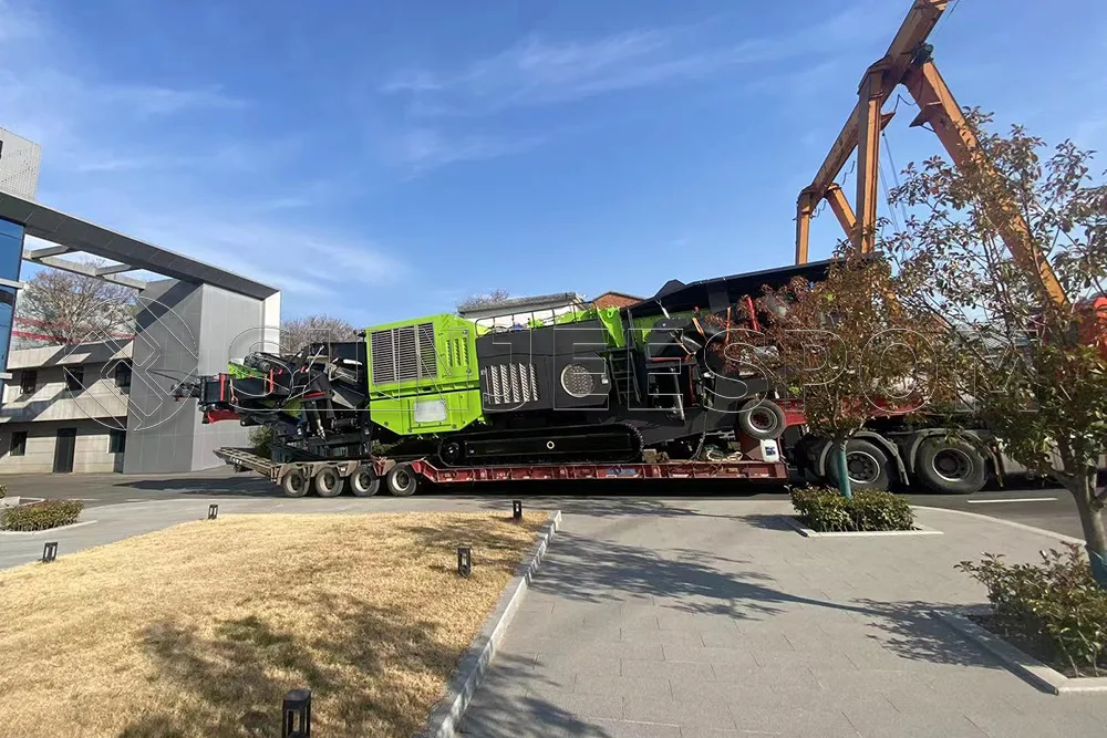 Track-Mounted Mobile Crusher Shipping