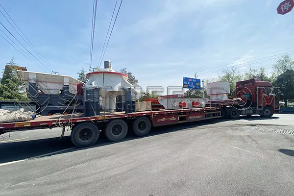 Mining machinery customer site