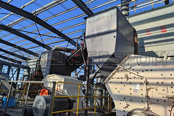 Mining machinery customer site