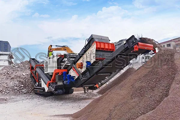 Mining machinery customer site