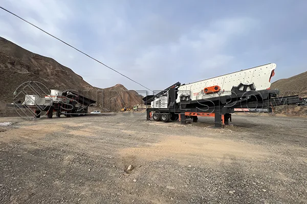 Mining machinery customer site