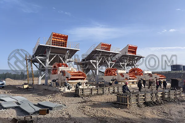 Mining machinery customer site