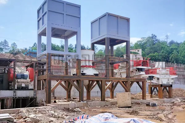 Mining machinery customer site