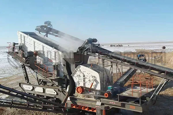Mining machinery customer site